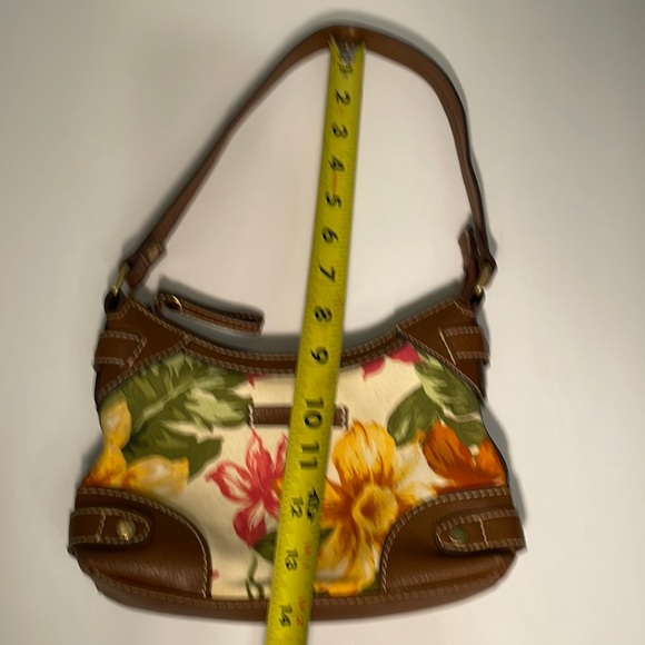 Caribbean Joe Floral Pattern With Brown Details Size Small - Picture 9 of 9